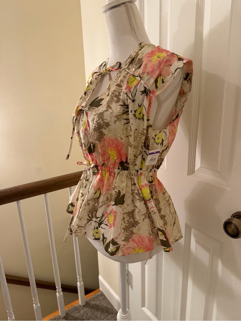 Derek Lam 10 Crosby Caroline Double Tie Top NWT! - Picture 4 of 12